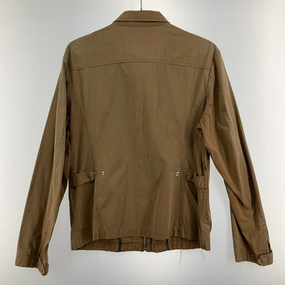 【現状渡し品】【メンズ】 R.NEWBOLD アールニューボールド ZIP UP BLOUZON 141-260402-SS-03-iwa サイズ：L カラー：ブラウン 万代Net店