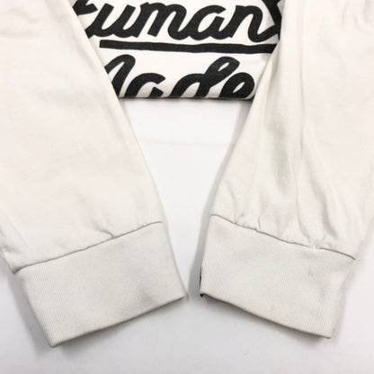 【中古品】【メンズ】 HUMAN MADE ヒューマンメード HEART LOGO LS TEE ハートロゴ 長袖Tシャツ トップス 142-260923-hn-09-fur サイズ：XL カラー：ホワイト 万代Net店