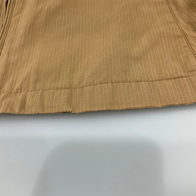 【現状渡し品】【メンズ】 R.NEWBOLD アールニューボールド ZIP UP BLOUZON 141-260402-SS-03-iwa サイズ：L カラー：ブラウン 万代Net店