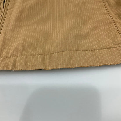 【現状渡し品】【メンズ】 R.NEWBOLD アールニューボールド ZIP UP BLOUZON 141-260402-SS-03-iwa サイズ：L カラー：ブラウン 万代Net店