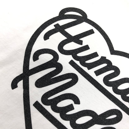 【中古品】【メンズ】 HUMAN MADE ヒューマンメード HEART LOGO LS TEE ハートロゴ 長袖Tシャツ トップス 142-260923-hn-09-fur サイズ：XL カラー：ホワイト 万代Net店
