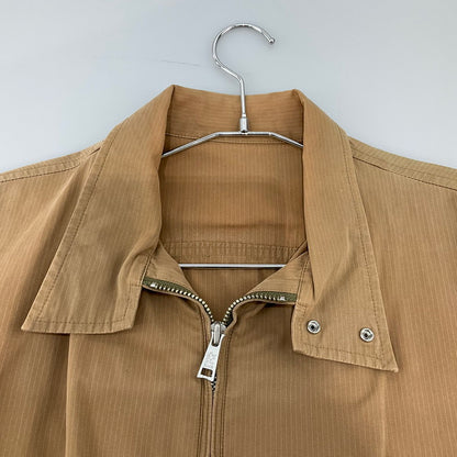 【現状渡し品】【メンズ】 R.NEWBOLD アールニューボールド ZIP UP BLOUZON 141-260402-SS-03-iwa サイズ：L カラー：ブラウン 万代Net店