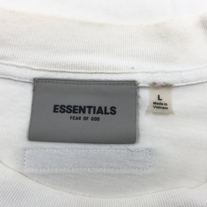 【現状渡し品】【メンズ】 FOG ESSENTIALS エッセンシャルズ FRONT LOGO L/S TEE フロントロゴ 長袖Tシャツ トップス 142-260701-hn-05-fur サイズ：L カラー：ホワイト 万代Net店