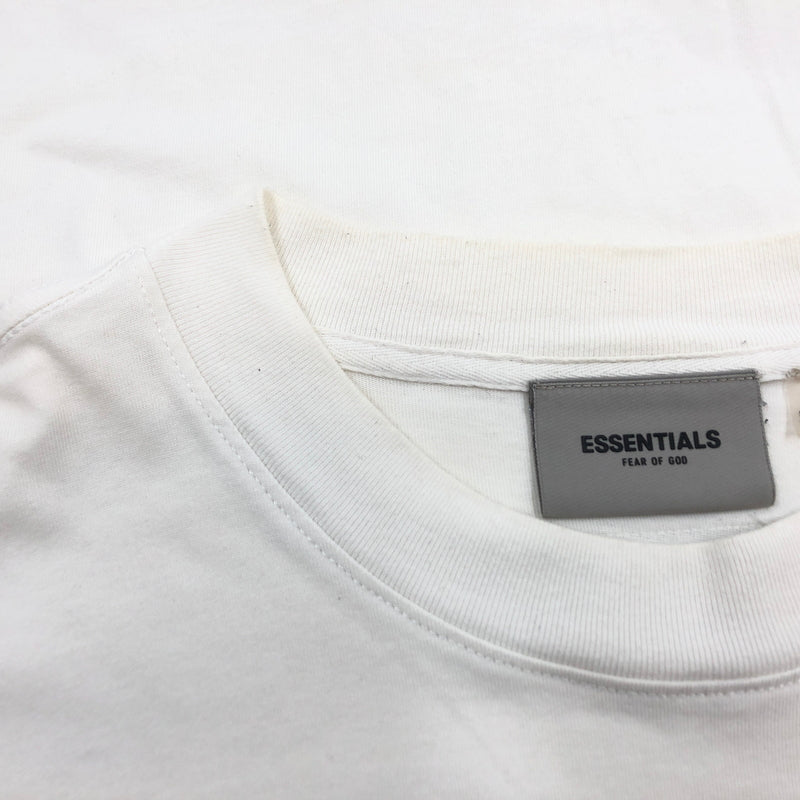 【現状渡し品】【メンズ】 FOG ESSENTIALS エッセンシャルズ FRONT LOGO L/S TEE フロントロゴ 長袖Tシャツ トップス 142-260701-hn-05-fur サイズ：L カラー：ホワイト 万代Net店