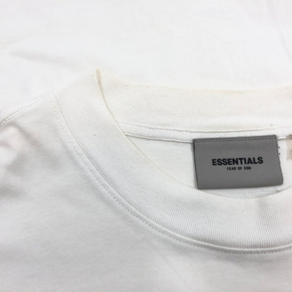 【現状渡し品】【メンズ】 FOG ESSENTIALS エッセンシャルズ FRONT LOGO L/S TEE フロントロゴ 長袖Tシャツ トップス 142-260701-hn-05-fur サイズ：L カラー：ホワイト 万代Net店