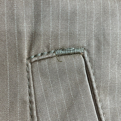【現状渡し品】【メンズ】 R.NEWBOLD アールニューボールド ZIP UP BLOUZON 141-260402-SS-03-iwa サイズ：L カラー：ブラウン 万代Net店