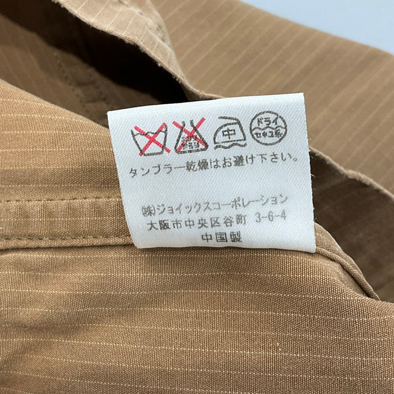 【現状渡し品】【メンズ】 R.NEWBOLD アールニューボールド ZIP UP BLOUZON 141-260402-SS-03-iwa サイズ：L カラー：ブラウン 万代Net店