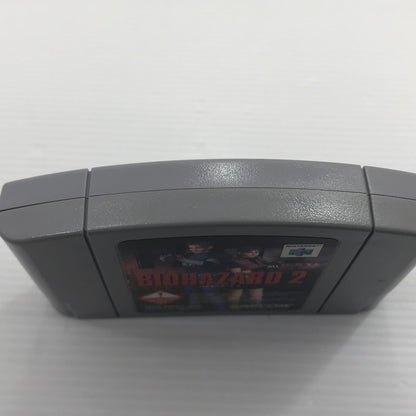 【現状渡し品】 （1）カプコン ニンテンドー64ソフト バイオハザード2 NUS-P-NB5J 本体のみ 動作確認済み はがれ・変色あり 023-260921-ti-06-tagh 万代Net店