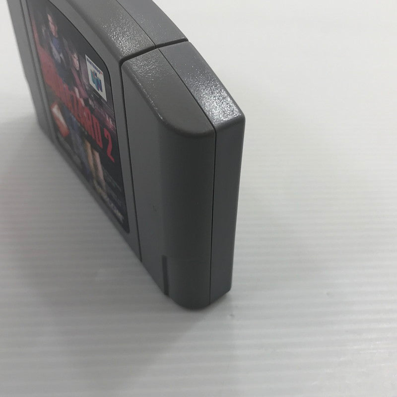 【現状渡し品】 （1）カプコン ニンテンドー64ソフト バイオハザード2 NUS-P-NB5J 本体のみ 動作確認済み はがれ・変色あり 023-260921-ti-06-tagh 万代Net店