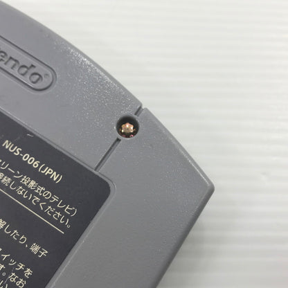 【現状渡し品】 （1）カプコン ニンテンドー64ソフト バイオハザード2 NUS-P-NB5J 本体のみ 動作確認済み はがれ・変色あり 023-260921-ti-06-tagh 万代Net店