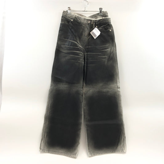 【中古美品】【レディース】 PRANKPROJECT プランクプロジェクト SPRAY WIDE DENIM 3123146509 スプレーワイドデニム ボトムス 168-260701-hn-06-fur サイズ：36 カラー：ブラック 万代Net店