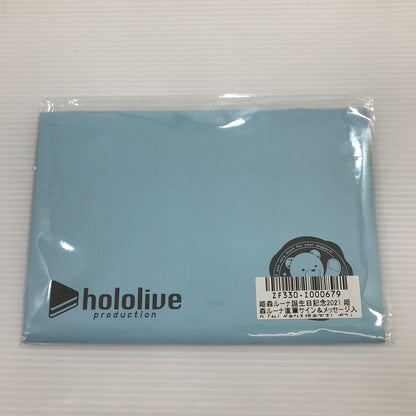 【中古品】 ホロライブ 姫森ルーナ 誕生日記念2021 おっぱいマウスパッド 直筆サイン＆メッセージ入り ポストカード 2点セット 開封済み ポストカード汚れあり 053-260723-ti-16-tag 万代Net店