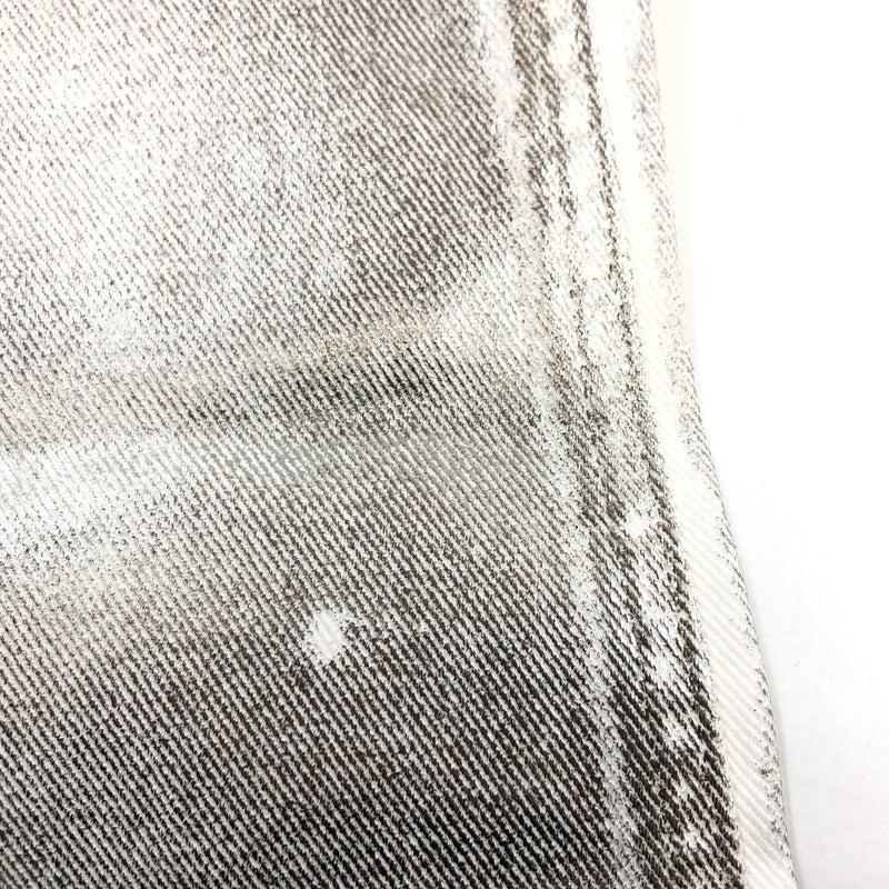 【中古美品】【レディース】 THROW by SLY スロウ バイ スライ SHINY L/W SUPPLE WORK PANTS シャイニー ローウエスト サプル ワークパンツ デニムパンツ ボトムス 168-260701-hn-07-fur カラー：シルバー 万代Net店