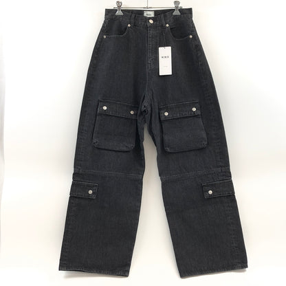 【中古美品】【レディース】 WHO’S WHO GALLERY フーズフーギャラリー BUSH PANTS WWZ1032102A0003 ブッシュパンツ ボトムス 168-260701-hn-08-fur サイズ：F カラー：ブラック 万代Net店