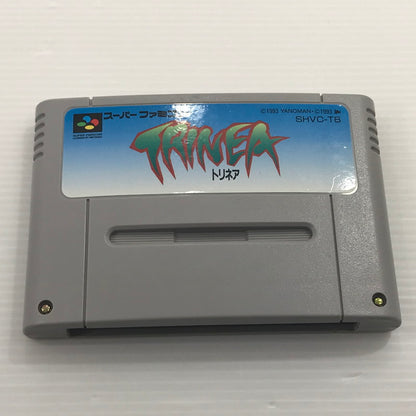 【現状渡し品】 やのまん スーパーファミコンソフト トリネア 本体のみ 動作確認済み 本体小さな割れあり 023-260921-ti-09-tagh 万代Net店