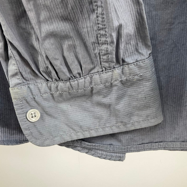 【中古品】【メンズ】 JOURNAL STANDARD J.S HOMESTEAD ジャーナルスタンダードホームステッド 長袖シャツ 147-260402-SS-06-iwa サイズ：L カラー：ブルー 万代Net店