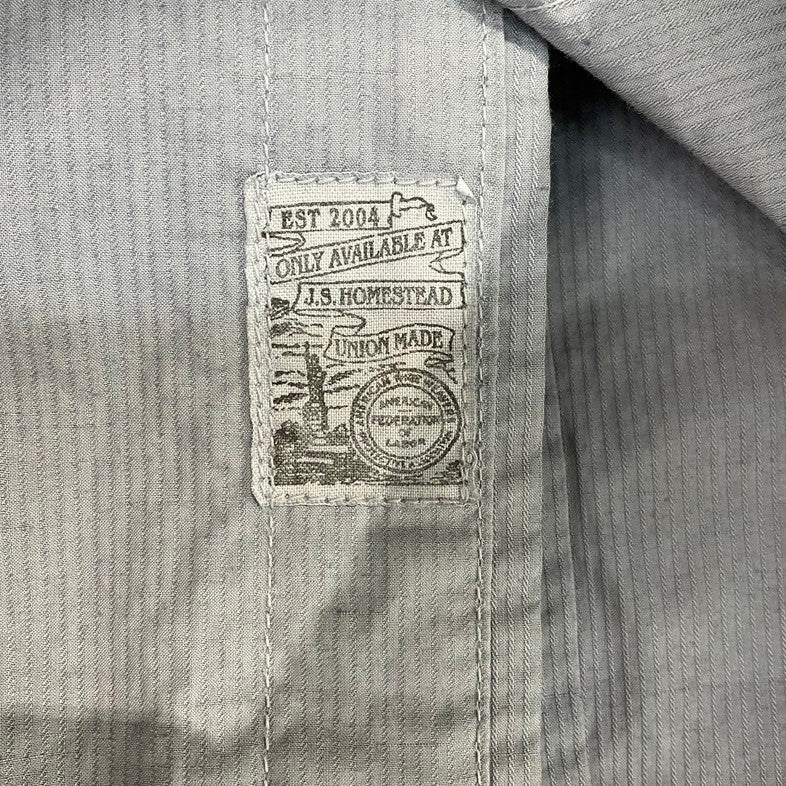【中古品】【メンズ】 JOURNAL STANDARD J.S HOMESTEAD ジャーナルスタンダードホームステッド 長袖シャツ 147-260402-SS-06-iwa サイズ：L カラー：ブルー 万代Net店