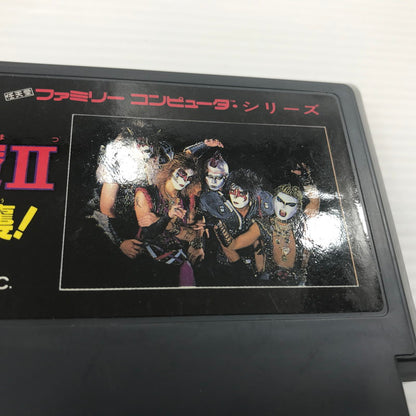 【中古品】 （1）CBS/ソニー ファミコンソフト 聖飢魔II 悪魔の逆襲 せいきまつ 動作確認済み 箱イタミ・ラベルカビあり 023-260921-ti-10-tagh 万代Net店