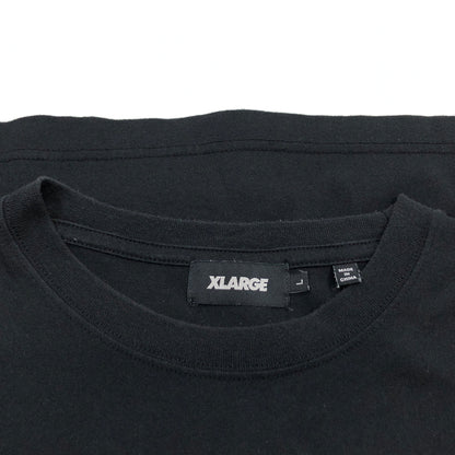 【中古品】【メンズ】 XLARGE エクストララージ × ERASED イレイスド PRINT S/S TEE 101211011055 プリント 半袖Tシャツ トップス 142-260701-hn-10-fur サイズ：L カラー：ブラック 万代Net店