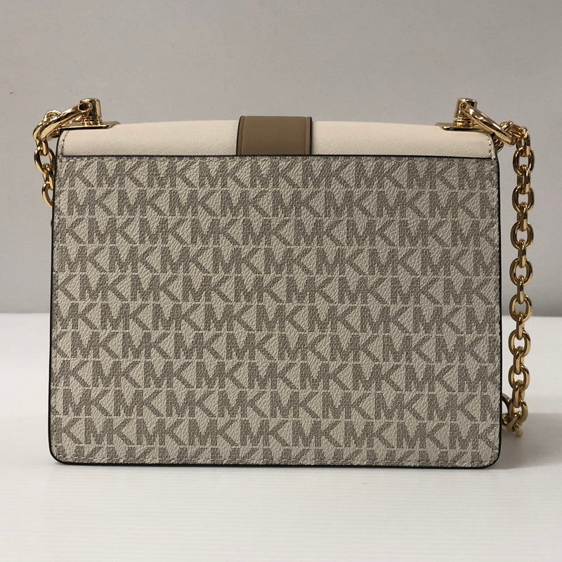 【中古品】【レディース】 Michael Kors マイケルコース MICHAEL KORS 32S1GGRC0B GREENWICH BAG グリニッチ バッグ ショルダーバッグ 180-240520-rk-9-tei カラー：ベージュ 万代Net店