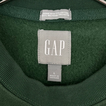 【中古品】【メンズ】 GAP ギャップ 1969ロゴ スウェット トレーナー 147-260402-SS-08-iwa サイズ：L カラー：グリーン 万代Net店