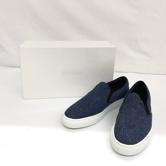 【中古品】【メンズ】 SOPHNET. ソフネット スリッポン スニーカー シューズ 靴 165-250420-hn-01-fur サイズ：28.0cm カラー：ネイビー/ホワイト 万代Net店
