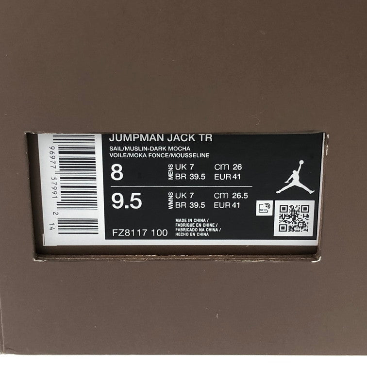 【中古品】【メンズ】 NIKE ナイキ TRAVIS SCOTT × NIKE FZ8117-100 JORDAN JUMPMAN JACK TR SAIL AND DARK MOCHA 160-250404-SY-02-iwa サイズ：26 カラー：DARK MOCHA 万代Net店
