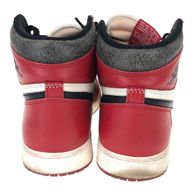 【中古品】【メンズ】 NIKE ナイキ DZ5485-612 AIR JORDAN 1 HIGH OG LOST & FOUND CHICAGO 160-250404-SY-03-iwa サイズ：27.0 万代Net店