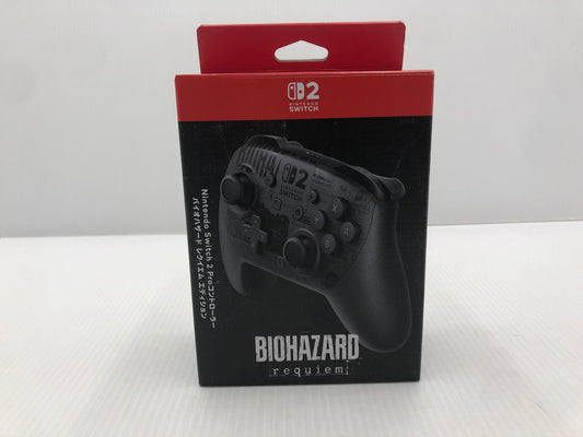 【中古美品】 Nintendo Switch 2 Proコントローラー バイオハザード レクイエム エディション 024-261017-ns-06-teih 万代Net店
