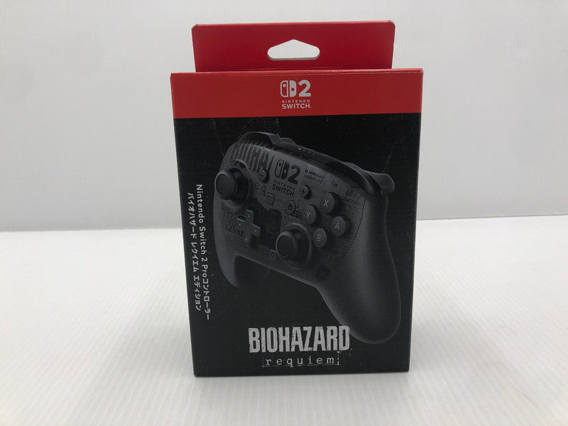 【中古美品】 Nintendo Switch 2 Proコントローラー バイオハザード レクイエム エディション 024-261017-ns-06-tei 万代Net店