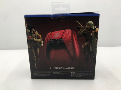 【中古美品】 SONY ソニー PS5 DualSense ワイヤレスコントローラー モンスターハンターワイルズ リミテッドエディション 024-261017-ns-07-teih 万代Net店
