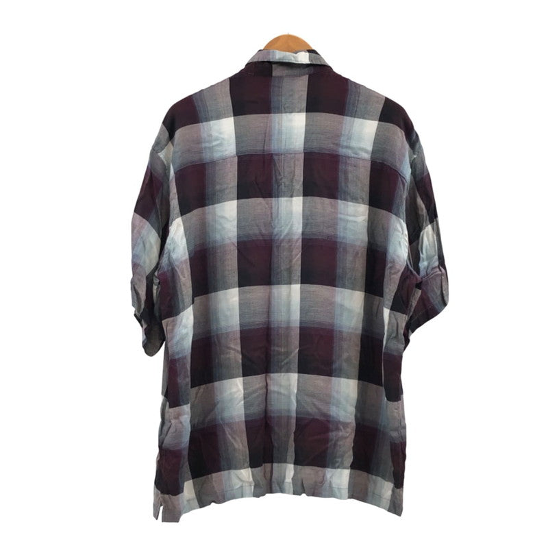 【現状渡し品】【メンズ】 UNUSED×SUGARHILL アンユーズド × シュガーヒル S/S OPEN COLLAR SHIRT US2148 半袖 オープンカラーシャツ カジュアルシャツ トップス 140-251105-hn-02-fur サイズ：3 カラー：マルチカラー 万代Net店