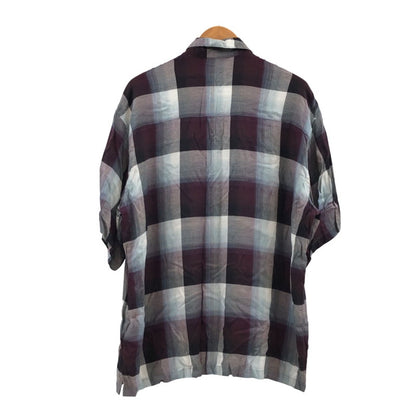 【現状渡し品】【メンズ】 UNUSED×SUGARHILL アンユーズド × シュガーヒル S/S OPEN COLLAR SHIRT US2148 半袖 オープンカラーシャツ カジュアルシャツ トップス 140-251105-hn-02-fur サイズ：3 カラー：マルチカラー 万代Net店