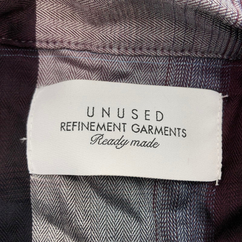 【現状渡し品】【メンズ】 UNUSED×SUGARHILL アンユーズド × シュガーヒル S/S OPEN COLLAR SHIRT US2148 半袖 オープンカラーシャツ カジュアルシャツ トップス 140-251105-hn-02-fur サイズ：3 カラー：マルチカラー 万代Net店