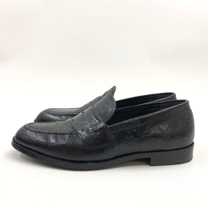 【中古品】【メンズ】 KENFORD ケンフォード EMBOSSED LOAFERS エンボスローファー 革靴 シューズ 靴 164-260924-hn-01-fur サイズ：26.5cm カラー：ブラック 万代Net店