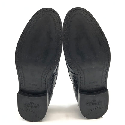 【中古品】【メンズ】 KENFORD ケンフォード EMBOSSED LOAFERS エンボスローファー 革靴 シューズ 靴 164-260924-hn-01-fur サイズ：26.5cm カラー：ブラック 万代Net店