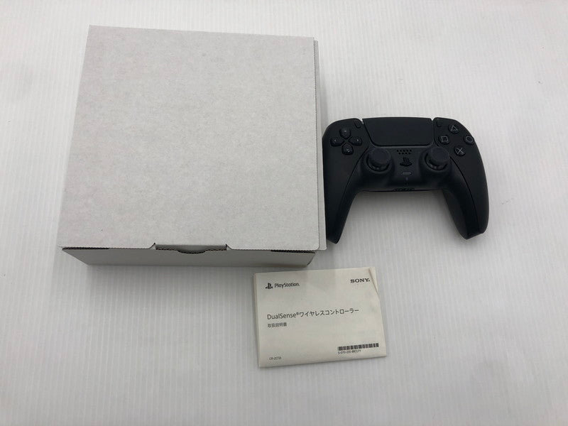 【中古品】 SONY ソニー PS5 DualSense ワイヤレスコントローラー ミッドナイト ブラック CFI-ZCT2J01 024-261017-ns-08-teih 万代Net店