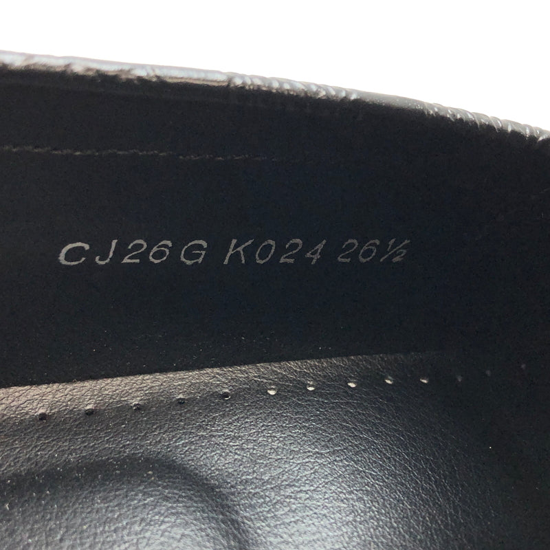 【中古品】【メンズ】 KENFORD ケンフォード EMBOSSED LOAFERS エンボスローファー 革靴 シューズ 靴 164-260924-hn-01-fur サイズ：26.5cm カラー：ブラック 万代Net店