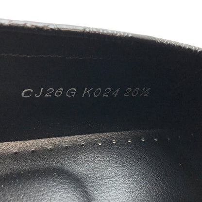 【中古品】【メンズ】 KENFORD ケンフォード EMBOSSED LOAFERS エンボスローファー 革靴 シューズ 靴 164-260924-hn-01-fur サイズ：26.5cm カラー：ブラック 万代Net店