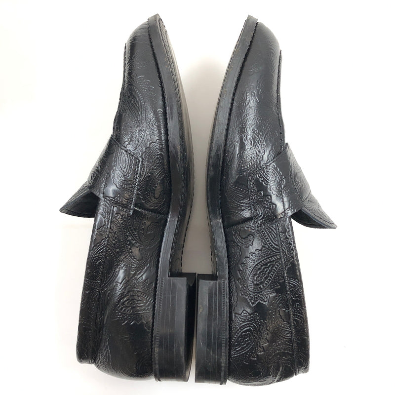 【中古品】【メンズ】 KENFORD ケンフォード EMBOSSED LOAFERS エンボスローファー 革靴 シューズ 靴 164-260924-hn-01-fur サイズ：26.5cm カラー：ブラック 万代Net店