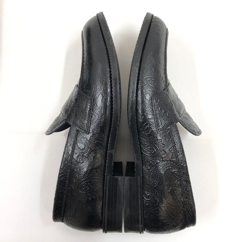 【中古品】【メンズ】 KENFORD ケンフォード EMBOSSED LOAFERS エンボスローファー 革靴 シューズ 靴 164-260924-hn-01-fur サイズ：26.5cm カラー：ブラック 万代Net店