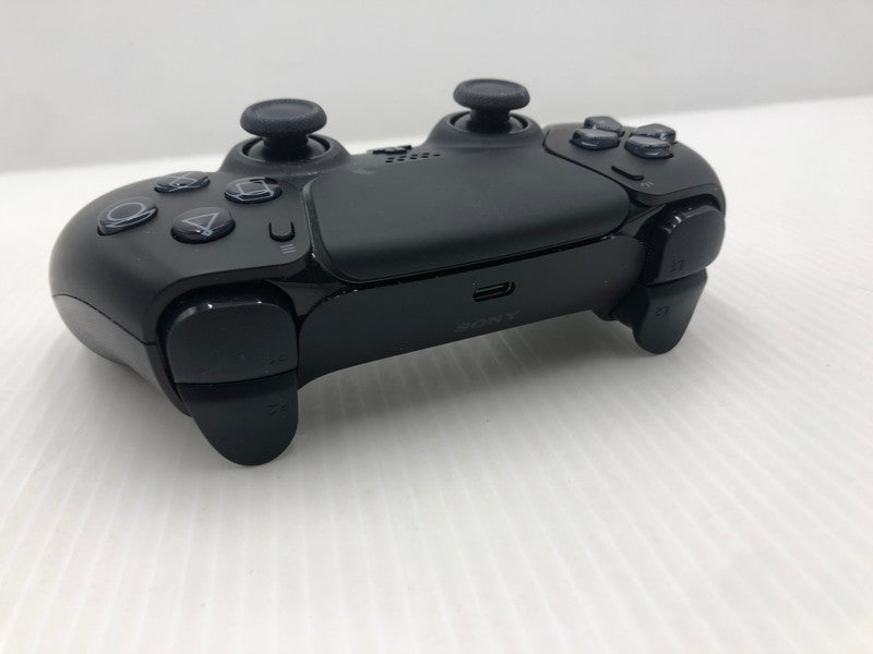 【中古品】 SONY ソニー PS5 DualSense ワイヤレスコントローラー ミッドナイト ブラック CFI-ZCT2J01 024-261017-ns-08-teih 万代Net店