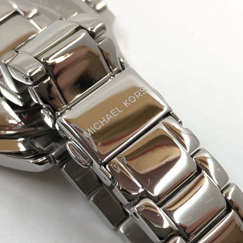 【中古品】【レディース】 MICHAEL KORS マイケルコース ANALOG WATCH MK-4854 PINK GOLD文字盤 電池式クオーツ アナログ 腕時計 197-260702-hn-02-fur カラー：シルバー/ピンクゴールド 万代Net店