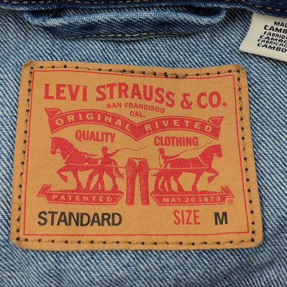 【中古品】【メンズ】 LEVI'S リーバイス DENIM JACKET 72334-0780 デニムジャケット アウター 147-260924-hn-02-fur サイズ：M カラー：インディゴ系 万代Net店