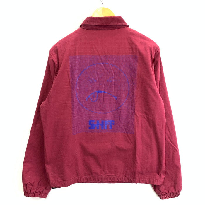 【中古品】【メンズ】 FUCKING AWESOME COACH JACKET コーチジャケット ブランド 古着 142-260201-gm-16-fuz サイズ：M カラー：ワインレッド 万代Net店
