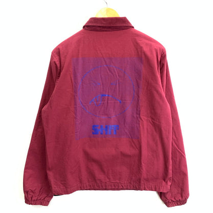 【中古品】【メンズ】 FUCKING AWESOME COACH JACKET コーチジャケット ブランド 古着 142-260201-gm-16-fuz サイズ：M カラー：ワインレッド 万代Net店