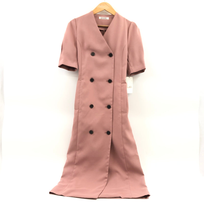【中古美品】【レディース】 SNIDEL スナイデル TRENCH TIGHT LONG DRESS SWF0221219 トレンチタイトロングワンピース 170-260702-hn-03-fur カラー：ピンク 万代Net店