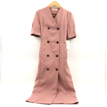 【中古美品】【レディース】 SNIDEL スナイデル TRENCH TIGHT LONG DRESS SWF0221219 トレンチタイトロングワンピース 170-260702-hn-03-fur カラー：ピンク 万代Net店