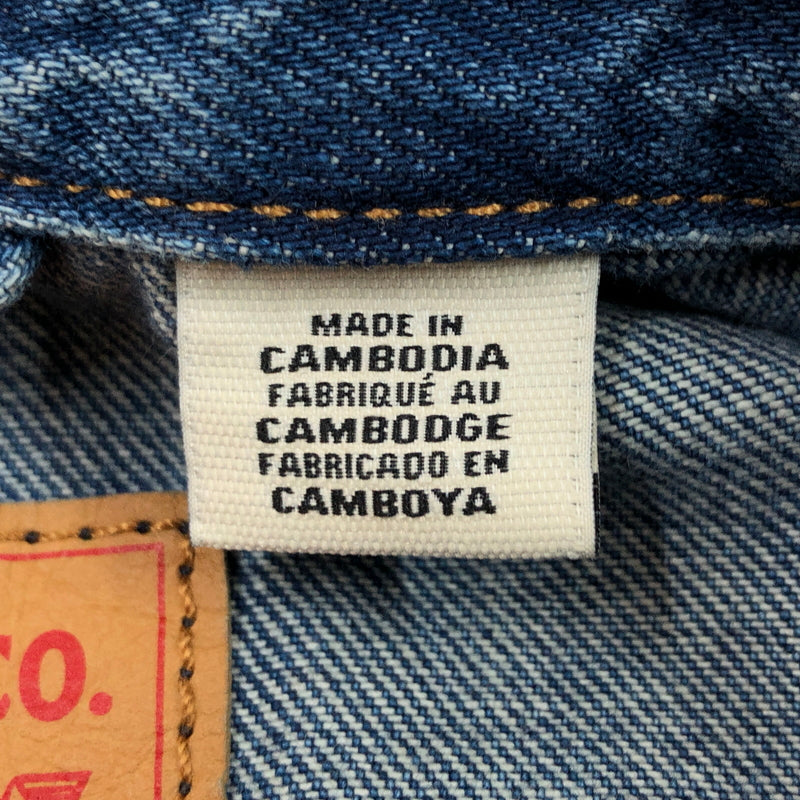 【中古品】【メンズ】 LEVI'S リーバイス DENIM JACKET 72334-0780 デニムジャケット アウター 147-260924-hn-02-fur サイズ：M カラー：インディゴ系 万代Net店
