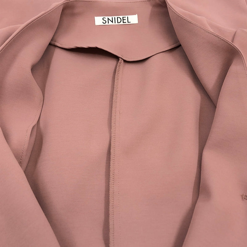 【中古美品】【レディース】 SNIDEL スナイデル TRENCH TIGHT LONG DRESS SWF0221219 トレンチタイトロングワンピース 170-260702-hn-03-fur カラー：ピンク 万代Net店